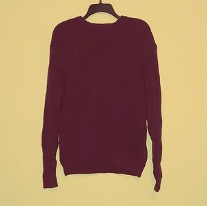 Chaps Maroon Sweater
